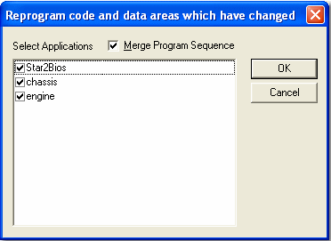 Select Applications Dialog